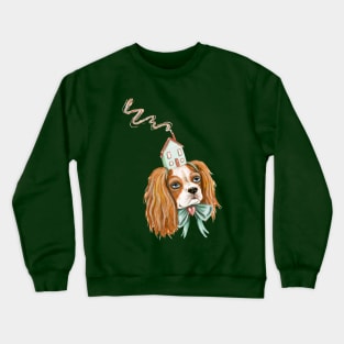 Harriet the cavalier king Charles spaniel Crewneck Sweatshirt